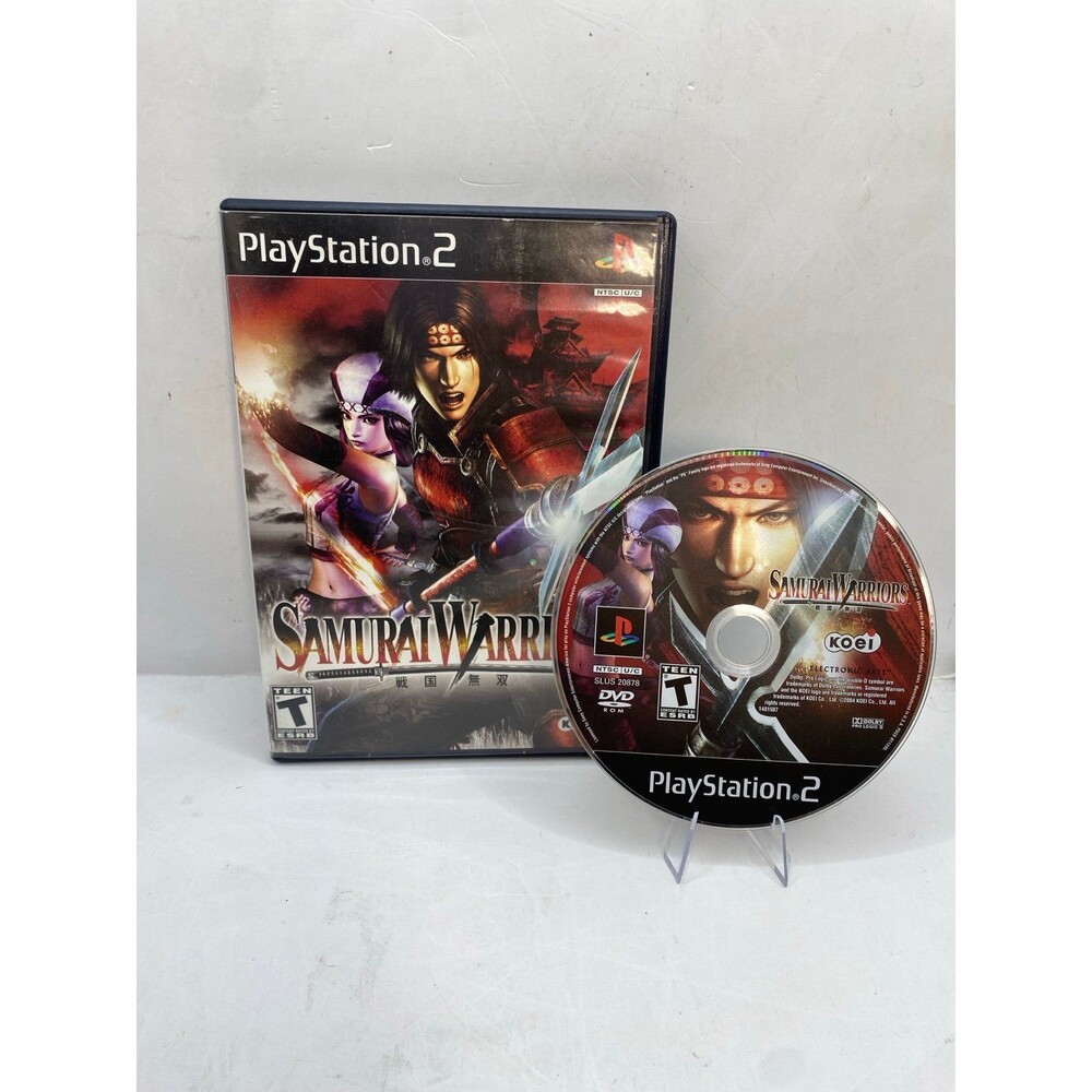 Samurai Warriors  for PlayStation 2 (PS2) - Complete with Case no manual